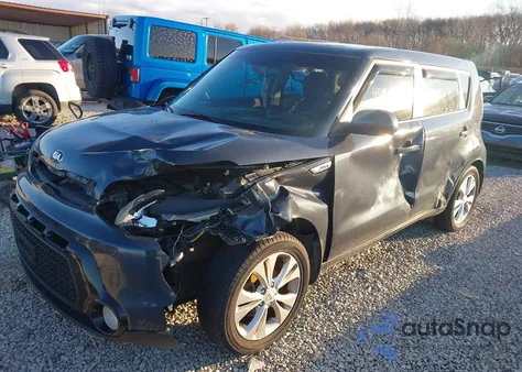 2016 Kia Soul + from USA, damaged, VIN KNDJP3A54G7321097